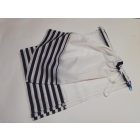 Öko bevásárló zsák csomag kék csikos 5 db-os