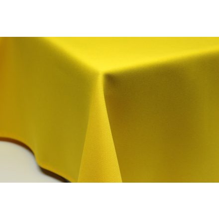 Ovális asztalterítő, egyszínű citromsárga TÖBB méretben