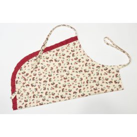 Gombamintás fodros kötény 