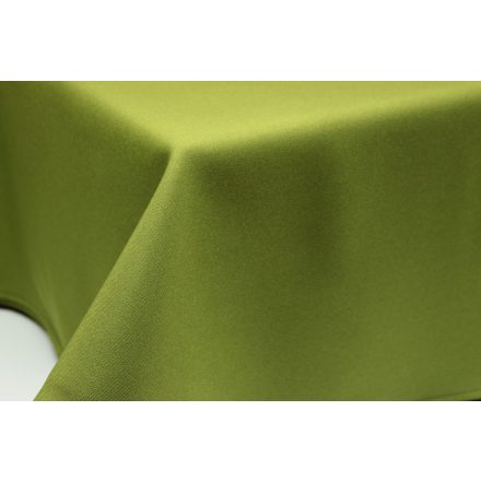 Ovális asztalterítő, egyszínű sötét limezöld TÖBB méretben