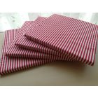 Piros csíkos ülőpárna