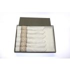 Mohazöld díszdobozos terítő szett