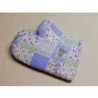 Lila mintás edényfogó kesztyű