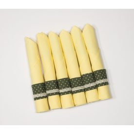 6 db-os szalvéta szett szalvétagyűrűvel