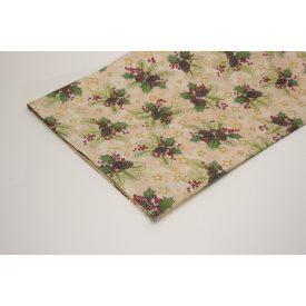 70 cm X 70 cm karácsonyi mintás asztalterítő