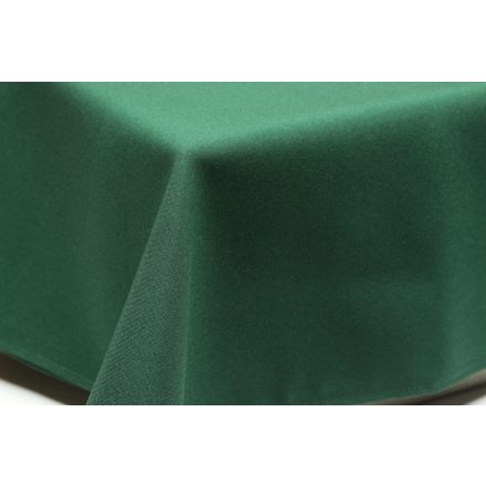 Ovális asztalterítő, egyszínű sötétzöld TÖBB méretben
