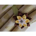 Zöld szallagos függöny elkötő