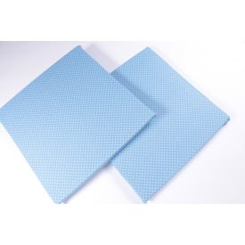 Kék apró pöttyös párna