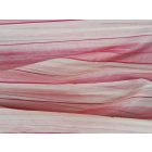 Bordó csikos organza 320 cm magas