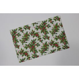 70 cm X 70 cm karácsonyi mintás asztalterítő