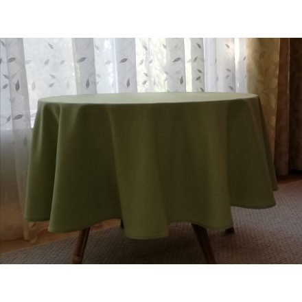 120 cm átmérő textil kerek asztalterítő TÖBB SZÍNBEN