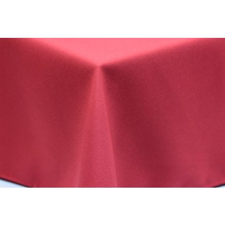 Ovális asztalterítő, egyszínű piros TÖBB méretben