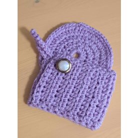 Bögre pulcsi alátéttel  ( bögre nélkül) lila