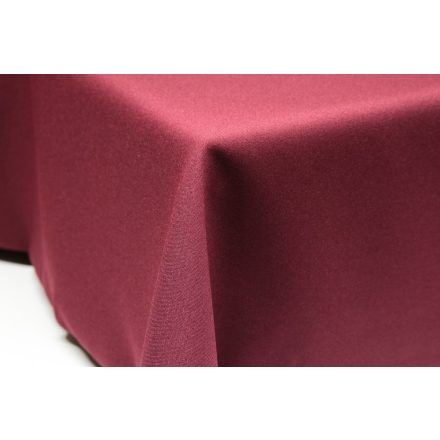 Ovális asztalterítő, egyszínű bordó TÖBB méretben