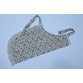 Csipkés,rózsás lányka kötény 10-13 éves