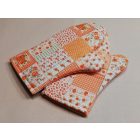 Narancssárga edényfogó kesztyű