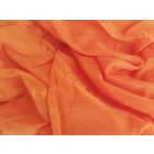 Egyszínű hímzett voile 280 cm magas, narancs